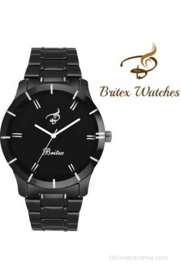 Britex BT6021 Casino Black Fox Analog Watch - For Men, Boys